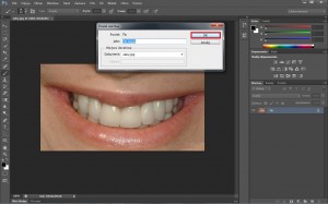 Adobe Photoshop zęby